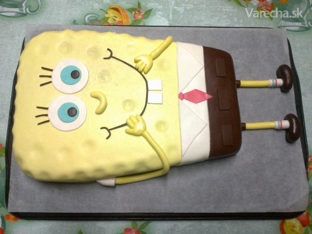 Torta Sponge Bob (fotorecept) recept