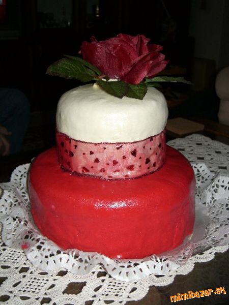 Torta pre mojich rodičov k výročiu svadby