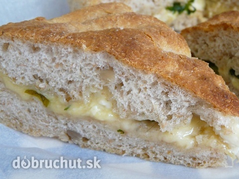 Fotorecept: Chlieb plnený syrom
