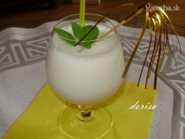 Letný ananásový koktail (fotorecept) recept