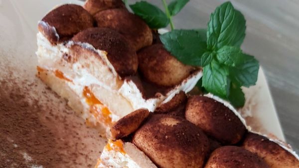 FOTORECEPT: Smotanový dezert s mandarínkami