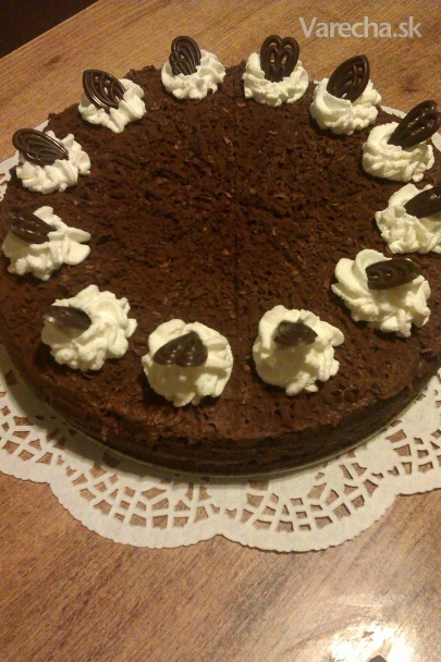 Francúzska čokoládová torta (fotorecept) recept