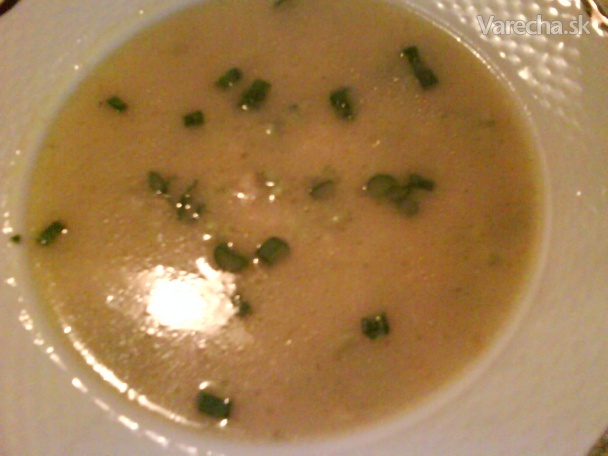Drožďová polievka so špenátovými haluškami (fotorecept) recept ...