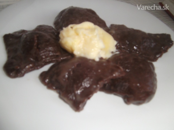 Čokoládové ravioli recept