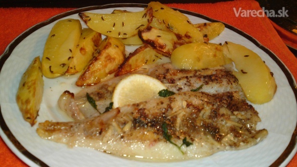 Pečená zázvorovo-cesnaková ryba (fotorecept) recept