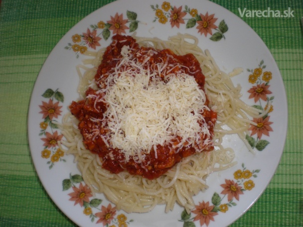 Špagety s omáčkou recept