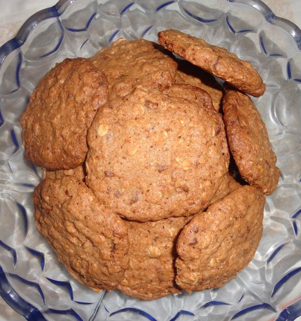 FOTORECEPT: Ovsené cookies