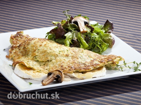 Zemiaková omeleta s hubami