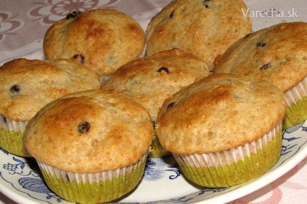 Univerzálne cesto na muffiny (tieto s čoko-vločkami) recept ...