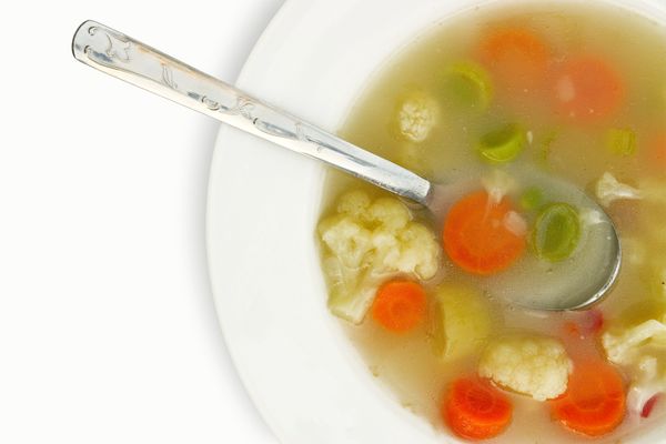 Sýta polievka z miešanej zeleniny