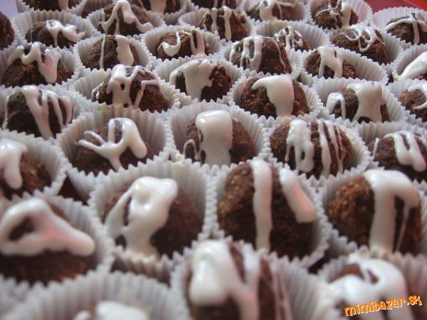 Mini čokoládové guľky