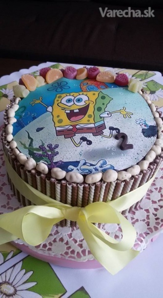 Torta Špongia (SpongeBob) recept