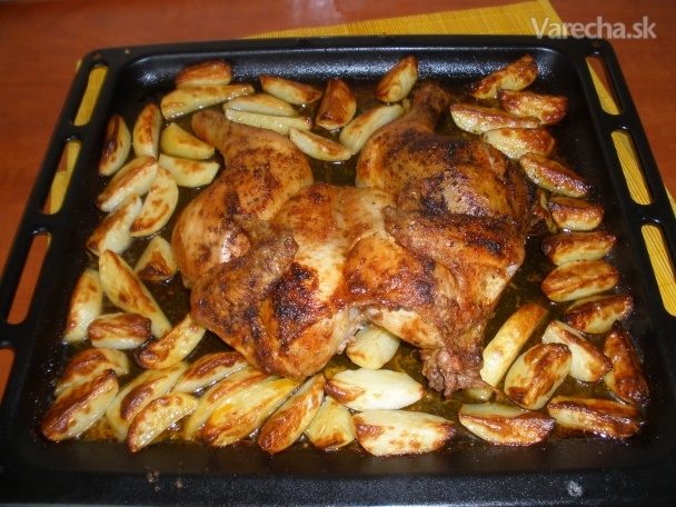 Jednoduché pečené kura recept