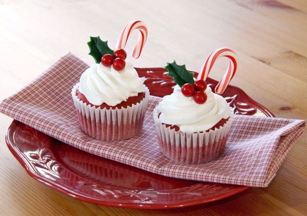 Vianočné cupcakes