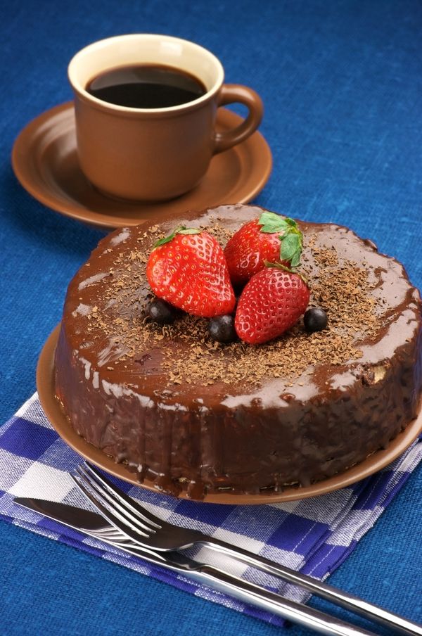 Kávová torta s čokoládou