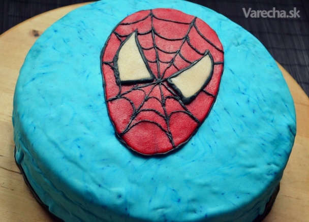 Spiderman torta recept