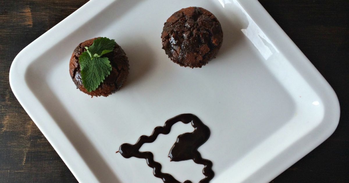 Bezlepkové čokoládové muffiny z ryžovej múky, fotogaléria 1 / 1.