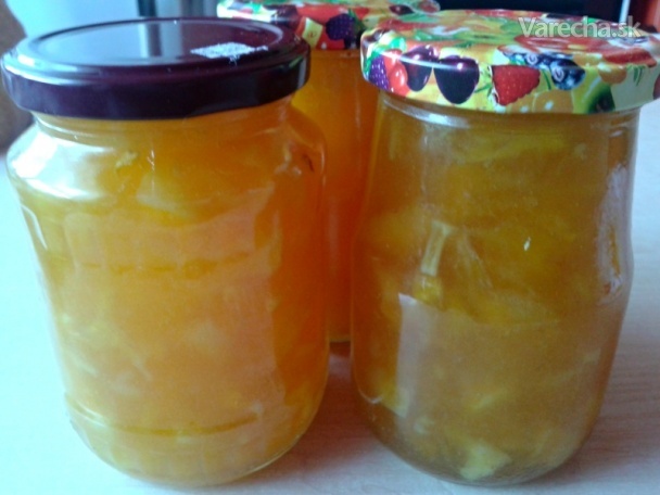 Pomarančovo-hruškový džem (fotorecept) recept