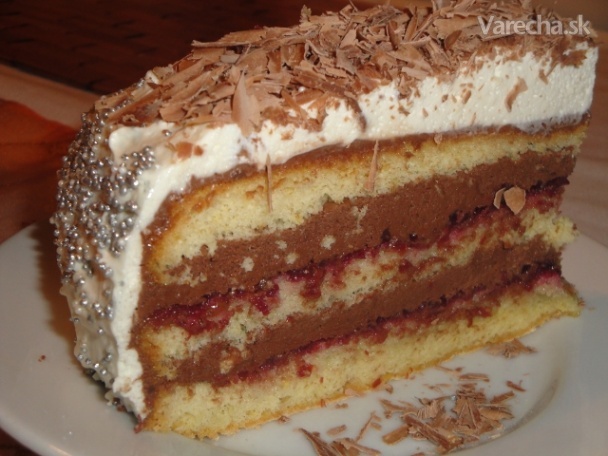 Čokoládová torta s mascarpone (fotorecept) recept