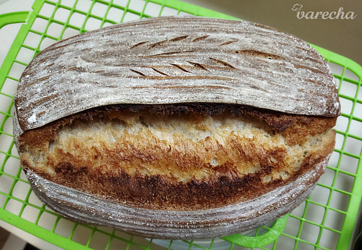Kváskový chlieb (fotorecept) recept