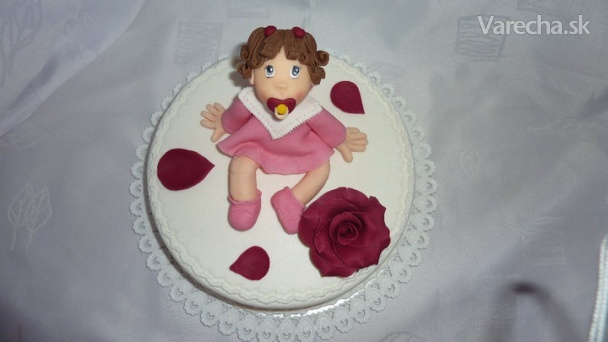 Postup na bábiku na tortu pre malé oslávenkyne (fotorecept) recept ...