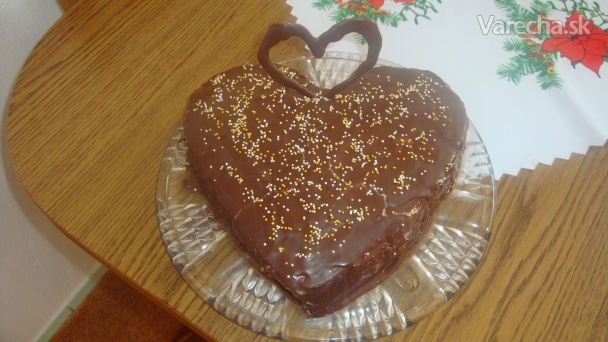 Valentínska čokomandarínkova tortička pre môjho Peťka recept ...