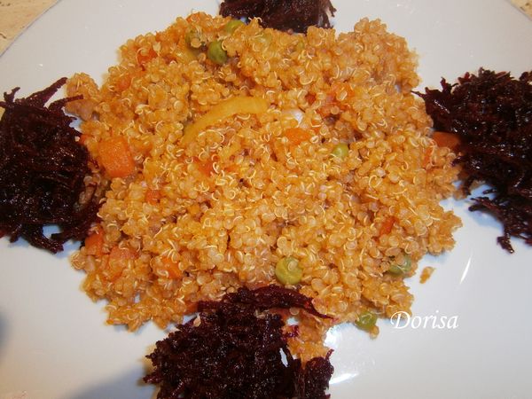 FOTORECEPT: Quinoa so zeleninou