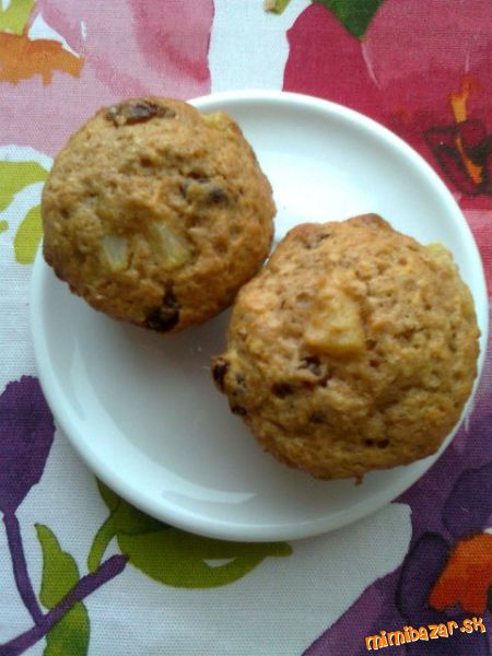 Ananásovo mrkvové muffiny