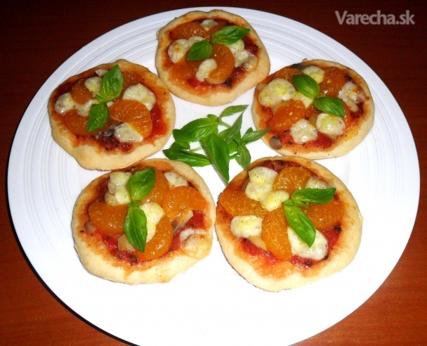 Silvestrovská minipizza (fotorecept)