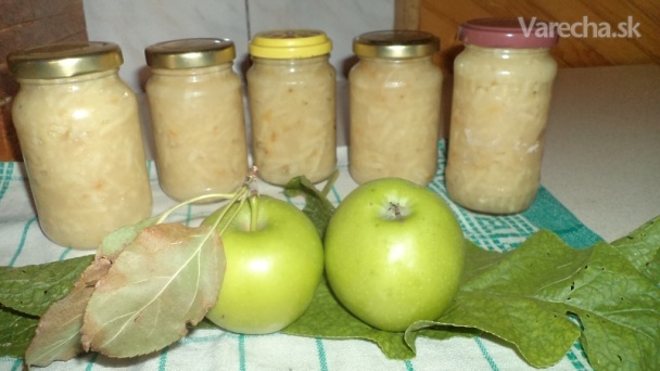 Chrenovo-jablčková pochúťka k mäsu /fotorecept/ recept