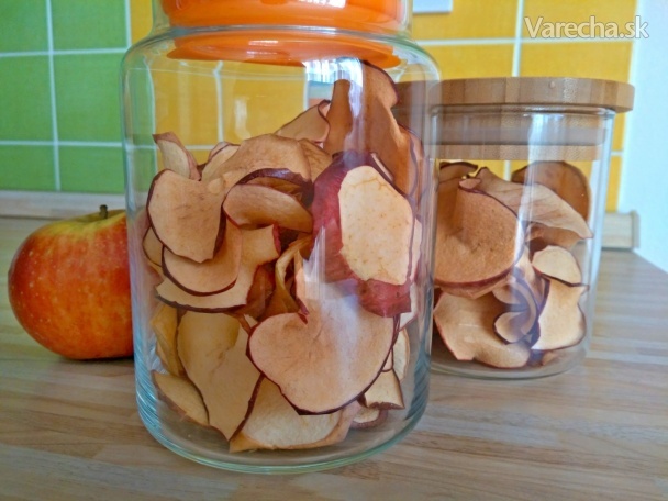 Čerenčianske jablkové čipsy (fotorecept) recept