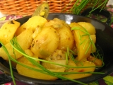 Pečené zemiaky s jablkom a mrkvou vynikajúce