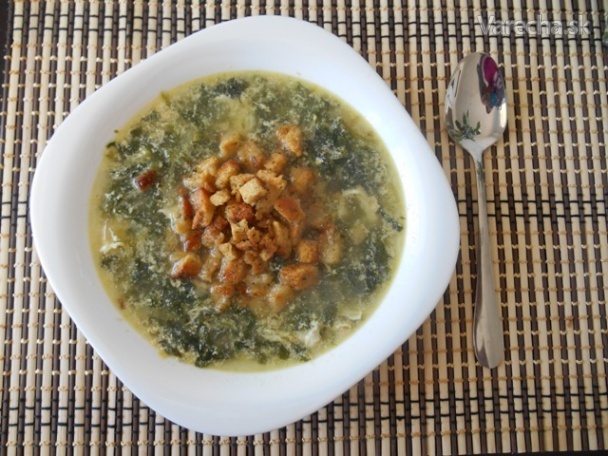 Výborná špenátová polievka recept