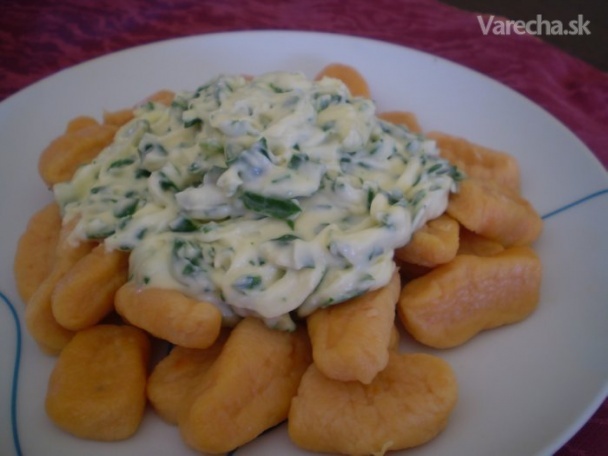 Gnocchi zo sladkých zemiakov (fotorecept) recept