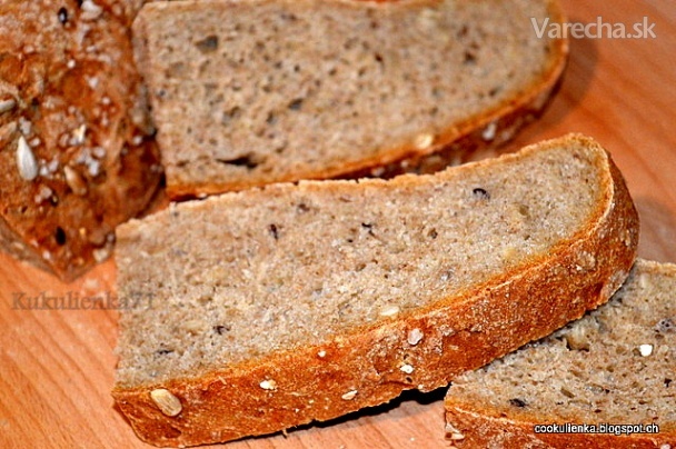 Ražný miešaný chlebík recept