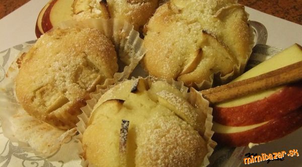 Jablkové muffiny