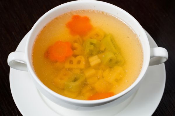 Zeleninová polievka pre dojčatá