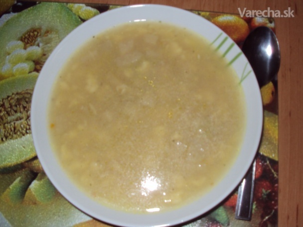 Kalerábová polievka s dyňovými haluškami recept