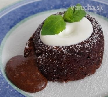 Čokoládový fondant Lava cake Lávový koláčik (fotorecept) recept