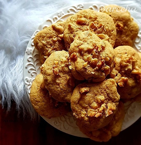 Marcipánovo-orechové cookies recept