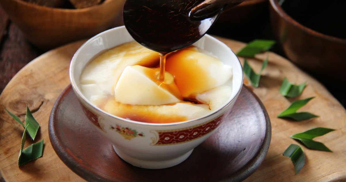 Tofu puding so zázvorovým sirupom recept 25min.