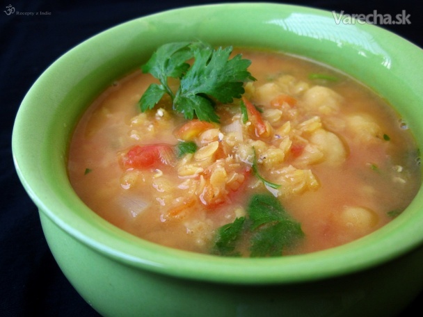 Šošovicovo-paradajková polievka s cícerom (fotorecept) recept ...