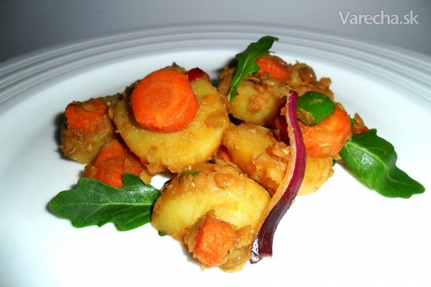 Zemiakovo mrkvový šalát so šošovicou (fotorecept) recept ...