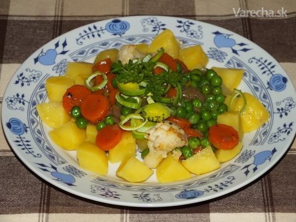 Dusená zelenina so zemiakmi recept