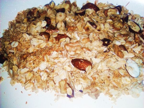 Rýchla domáca orechová granola