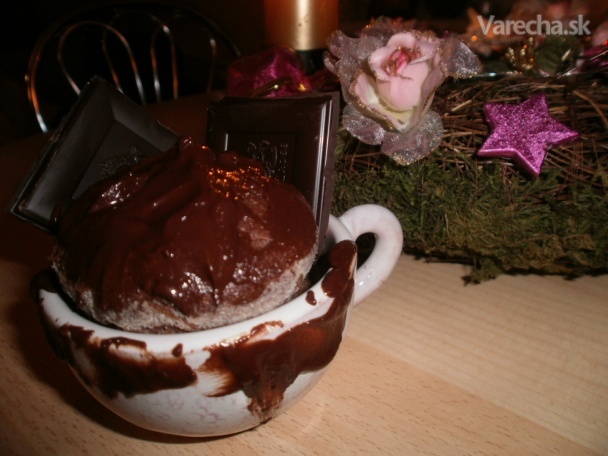 Vulcano čokoládové muffinky recept