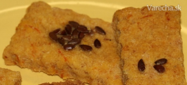 Mrkvové sušienky naslano (vegan) recept