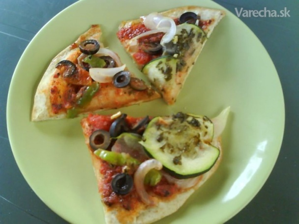Pizza vegánska verzia recept