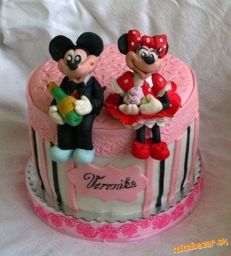 Myšky Mickey a Minnie...