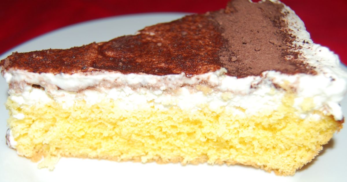 Tvarohovo-šľahačková torta, fotogaléria 1 / 10.